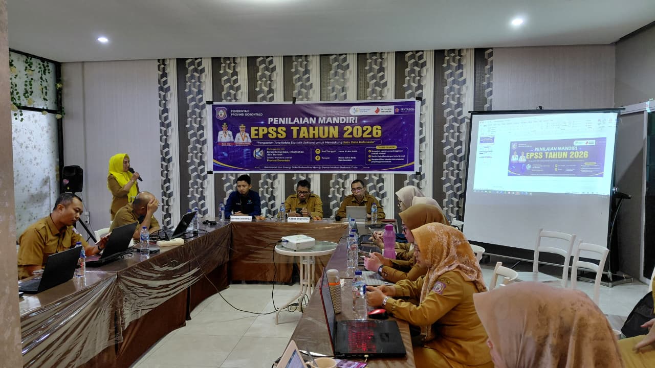 Nilai EPSS Gorontalo Lampaui Target, penilaian mandiri mencapai 3,30